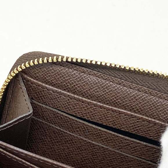 Louis Vuitton Damier Zippy Coin Purse N63070 Ebene for Men and Women - Picture 8 of 9